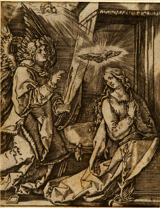 Annunciazione (dalla serie: Piccola passione)